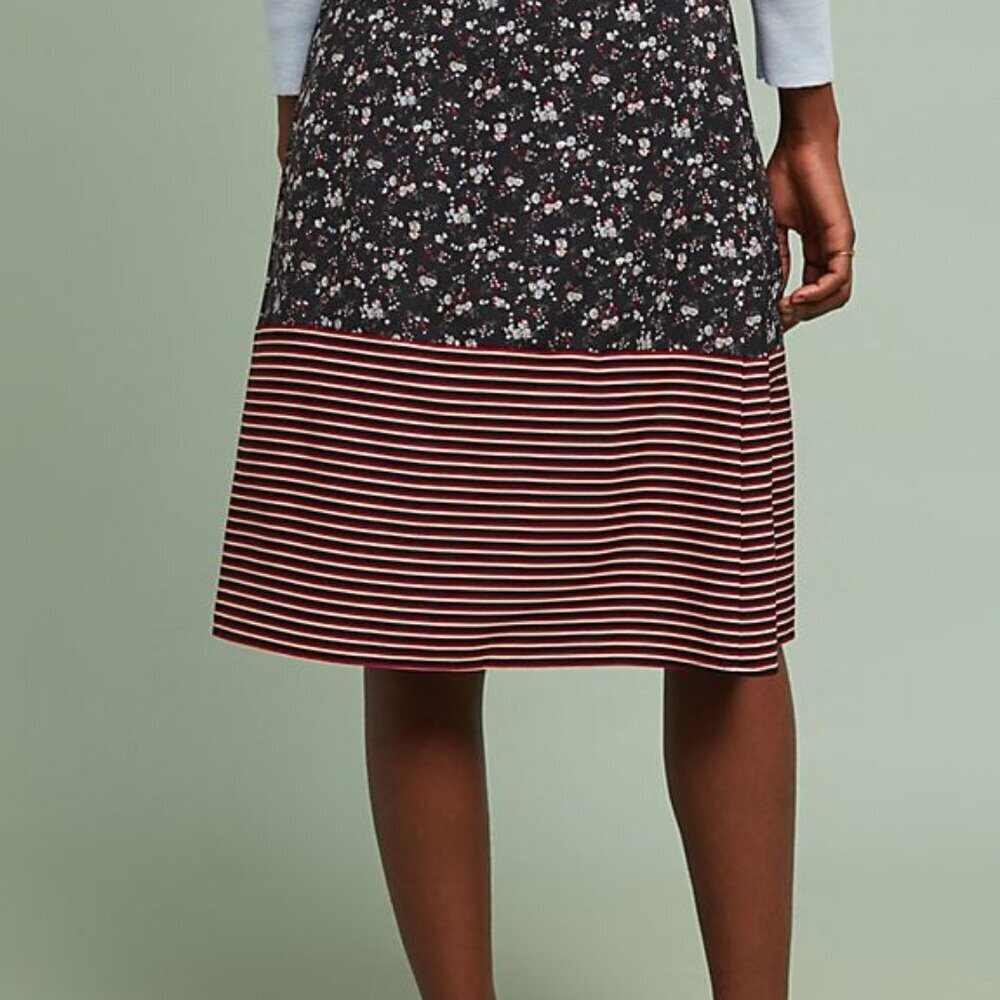 NWT Anthropologie Peyton Patchwork Skirty by ISLA MAUDE - Picture 3 of 8